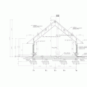 Même – Experimental House / Kengo Kuma & Associates Même – Experimental House / Kengo Kuma & Associates Section