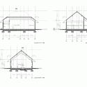 Même – Experimental House / Kengo Kuma & Associates Même – Experimental House / Kengo Kuma & Associates Sections