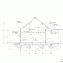 Même – Experimental House / Kengo Kuma & Associates Même – Experimental House / Kengo Kuma & Associates Section