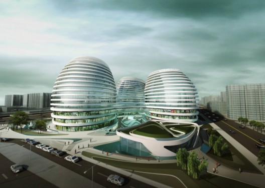 © Did Zaha copy herself? Courtesy, ZHA