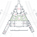 Station Hameln / Scheidt Kasprusch Archiekten Station Hameln / Scheidt Kasprusch Archiekten First Floor Plan
