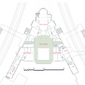Station Hameln / Scheidt Kasprusch Archiekten Station Hameln / Scheidt Kasprusch Archiekten First Floor Plan (Before)
