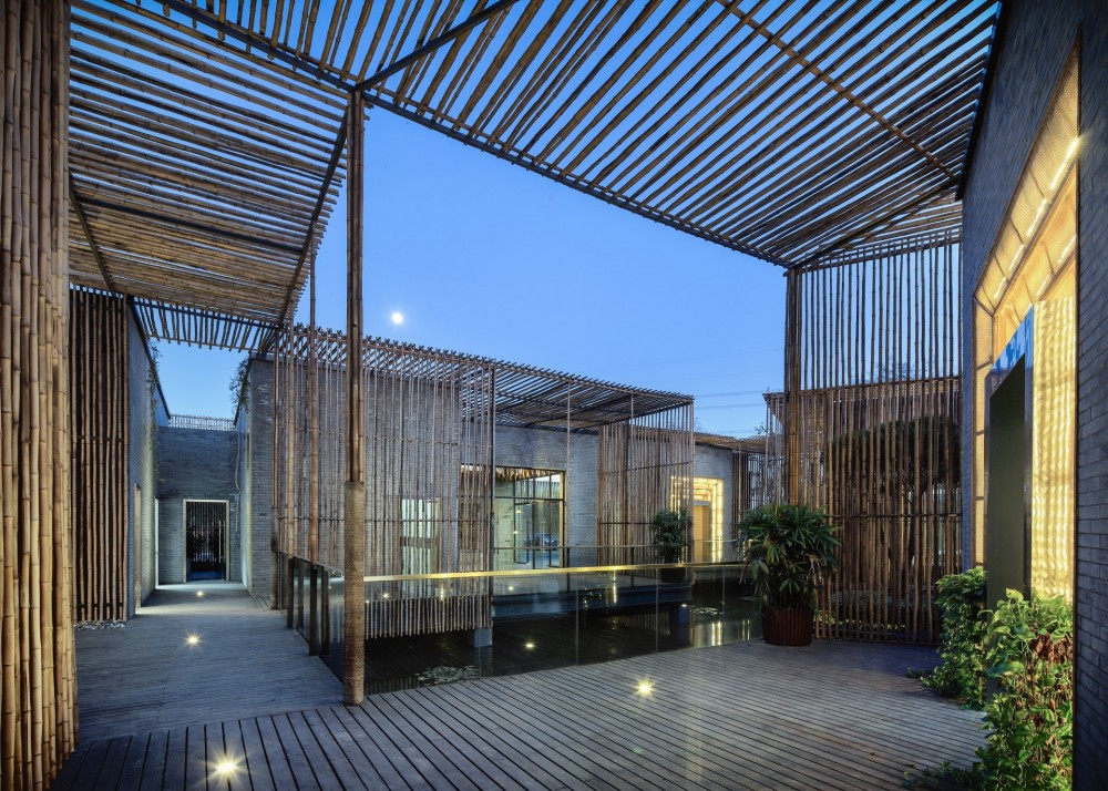 Bamboo Courtyard Teahouse / Harmony World Consulting & Design