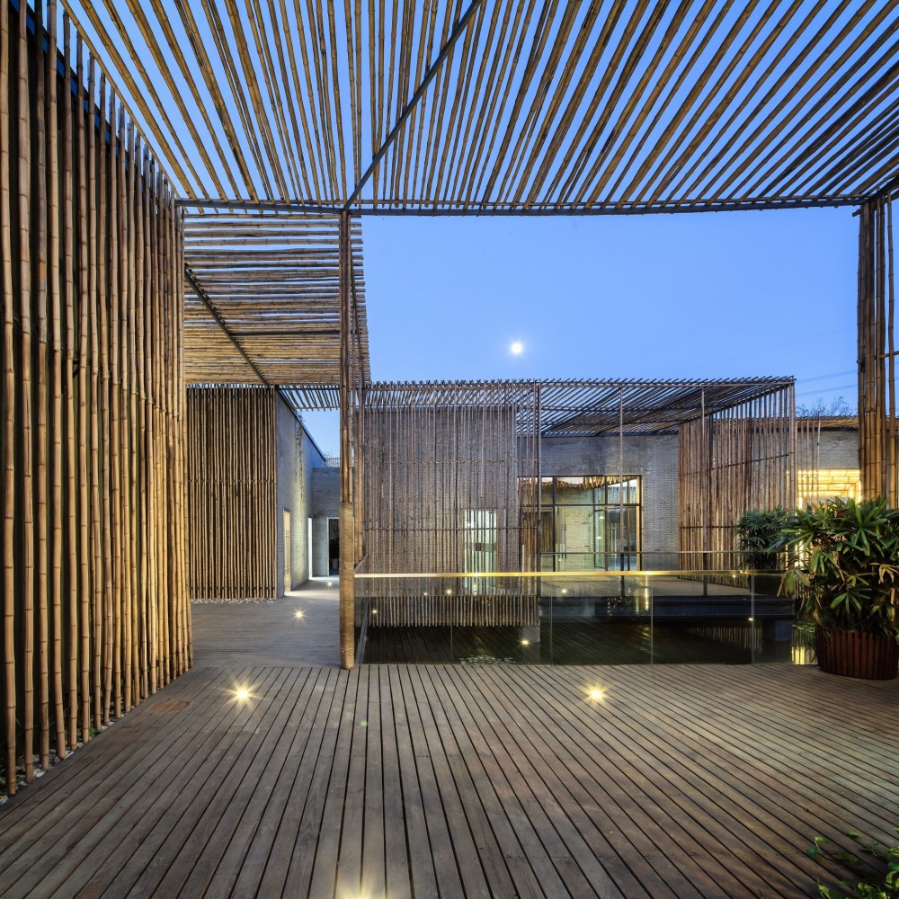 Bamboo Courtyard Teahouse / Harmony World Consulting & Design