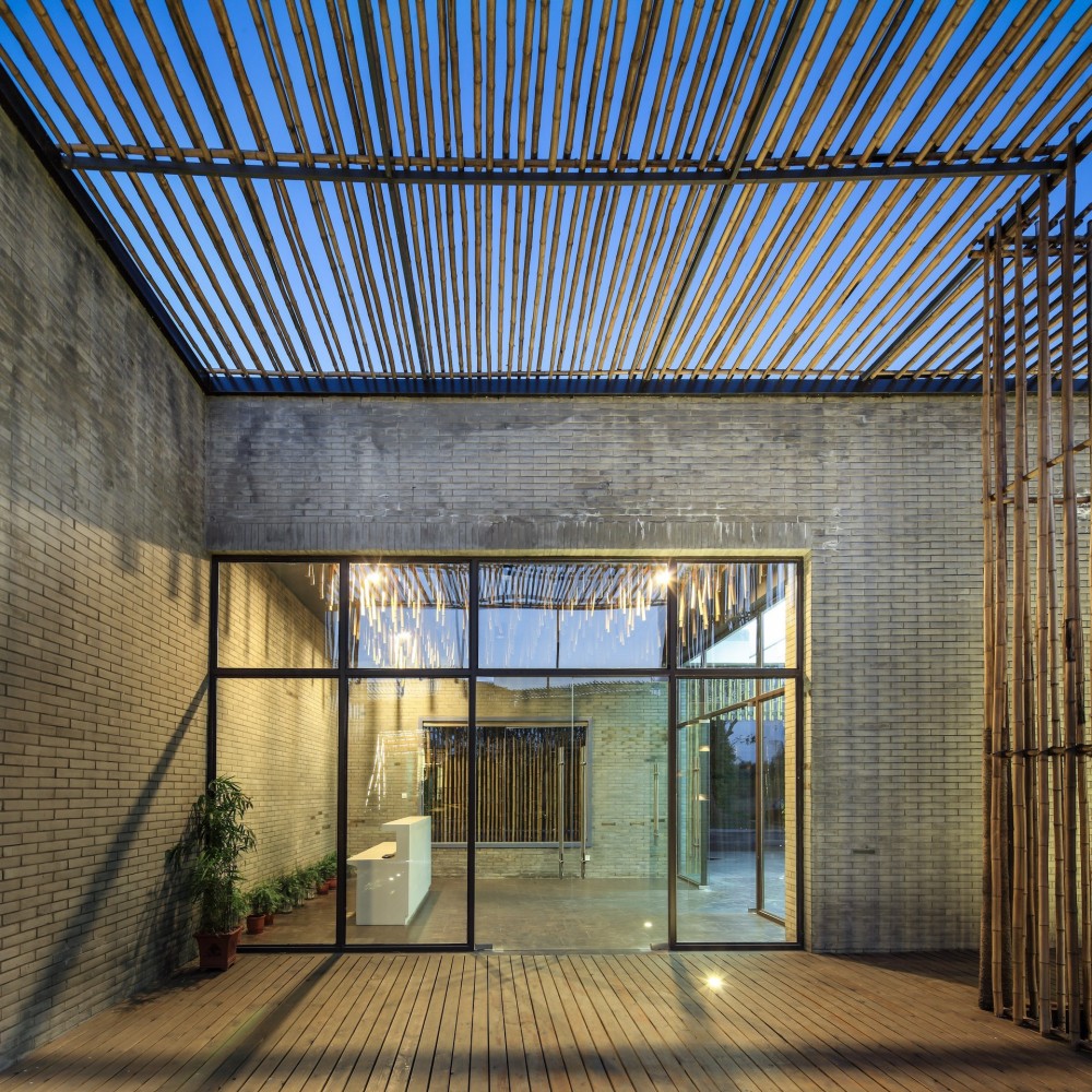 Bamboo Courtyard Teahouse / Harmony World Consulting & Design