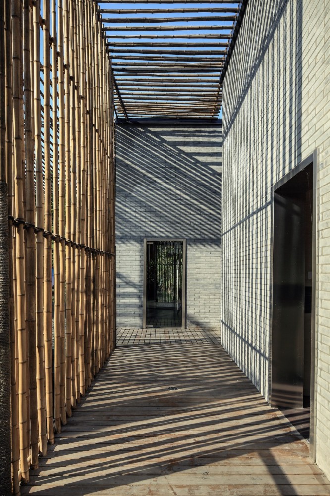 Bamboo Courtyard Teahouse / Harmony World Consulting & Design