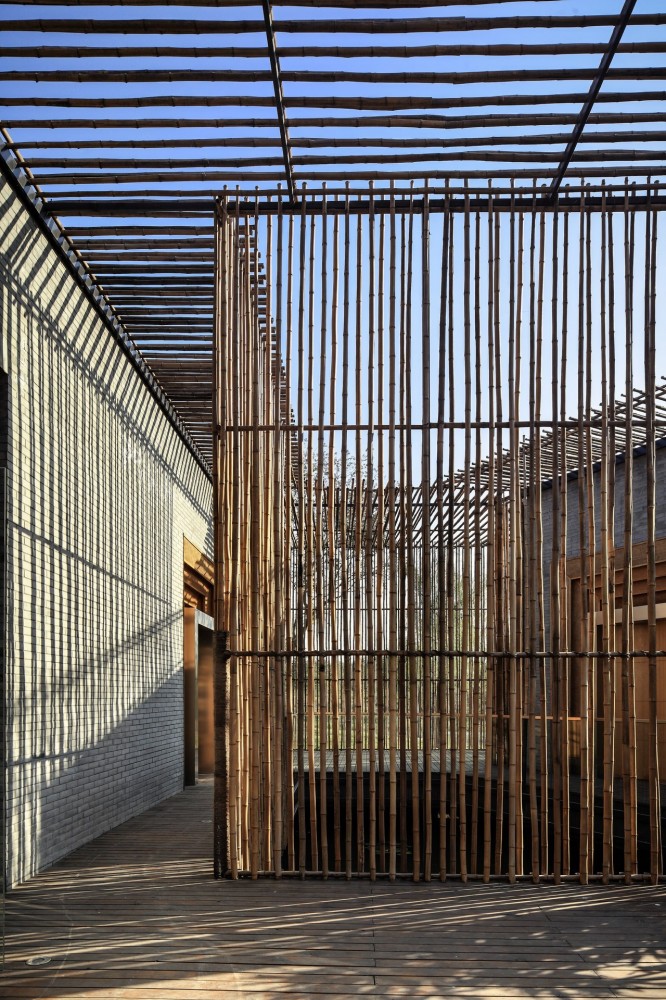 Bamboo Courtyard Teahouse / Harmony World Consulting & Design