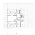 Sede Central de FEDA Confederación de Empresarios de Albacete / Cor & Asociados Second Floor Plan