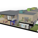 Mid-Sussex Special School / Re-Format Mid-Sussex Special School / Re-Format 3D Section