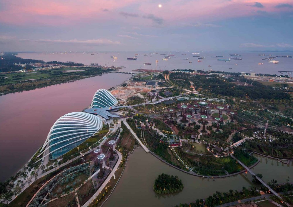 Cooled Conservatories at Gardens by the Bay / Wilkinson Eyre Architects