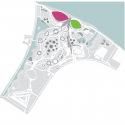 Cooled Conservatories at Gardens by the Bay / Wilkinson Eyre Architects Site Plan