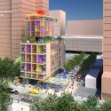 adAPT NYC Finalist / Pocket Living and BFC Partners with Rogers Stirk Habour + Partners and Alexander Gorlin Architects; Images via CURBED
