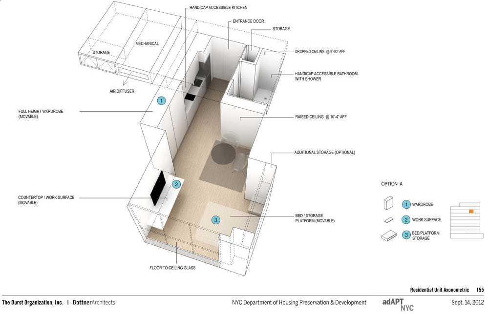 adAPT NYC Competition Announces Micro Apartment Winner and Finalists