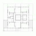 Chalet in Les Diablerets / Charles Pictet Architecte Chalet in Les Diablerets / Charles Pictet Architecte First Floor Plan