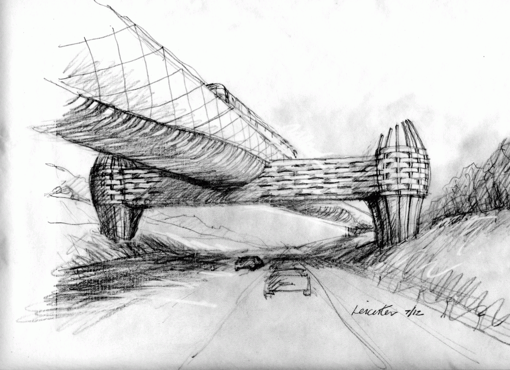 The Gold Line Bridge / Rivka Night + Andrew Leicester