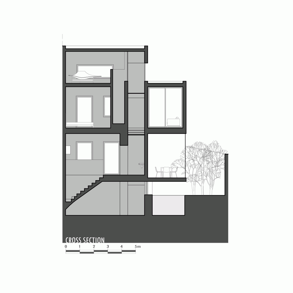 Hanging Home / Chris Briffa Architects