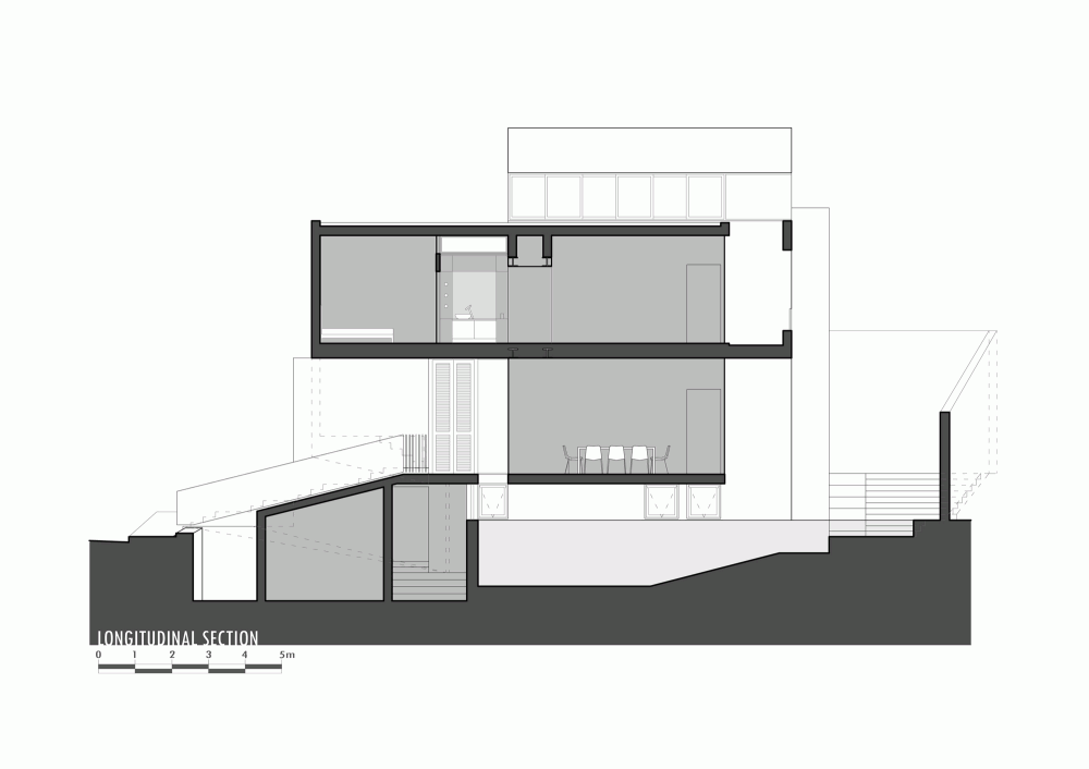 Hanging Home / Chris Briffa Architects