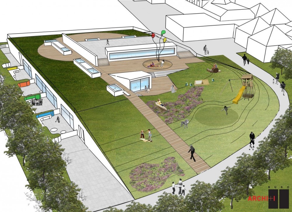 Passive Kindergarten Oostduinkerke / BURO II + ARCHI+I