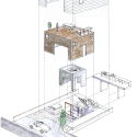 House in Shimoda-Chou / EANA House in Shimoda-Chou / EANA Axonometric