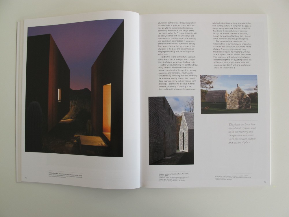 Architectural Design: Human Experience and Place – Sustaining Identity
