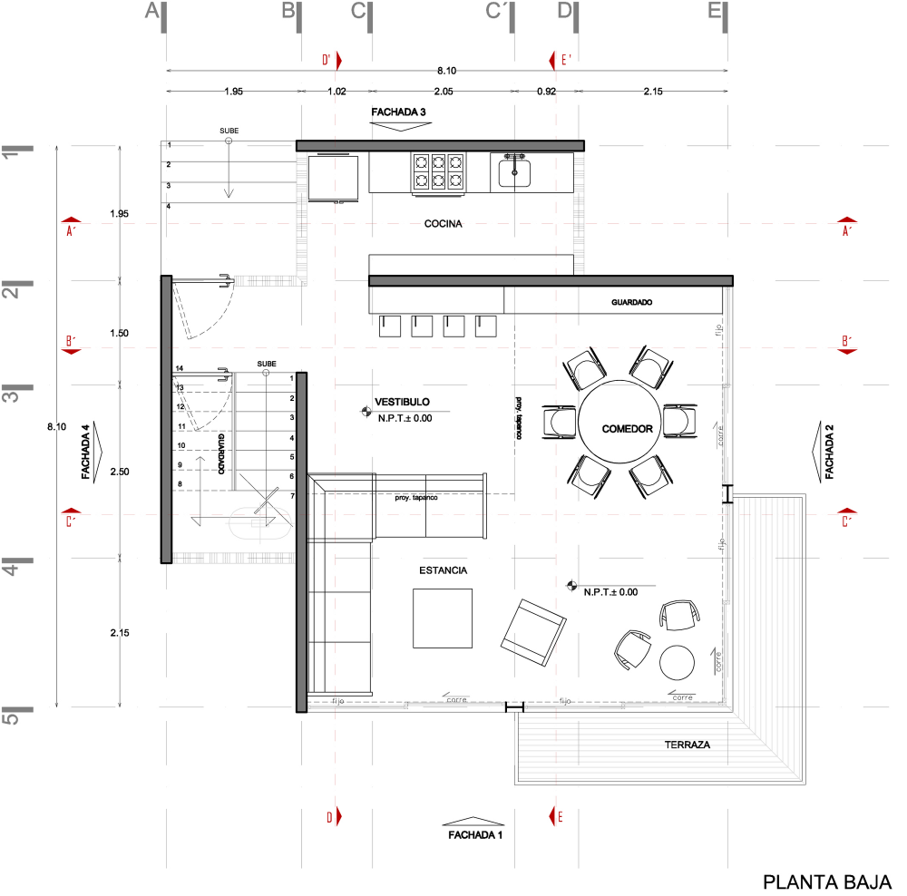Chipicas Town Houses / Alejandro Sanchez Garcia Arquitectos