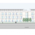 Joseph Chamberlain Sixth Form College / Nicholas Hare Architects Elevation