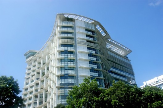 Singapore's National Library, by Ken Yeang. © Flickr User CC License iambents