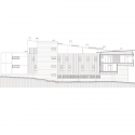 Edificio de 37 Viviendas y un Centro de Atención Primaria en Les Preses / LEP Arquitectura + XCM Arquitectura Edificio de 37 Viviendas y un Centro de Atención Primaria en Les Preses / LEP Arquitectura + XCM Arquitectura Section