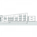 Edificio de 37 Viviendas y un Centro de Atención Primaria en Les Preses / LEP Arquitectura + XCM Arquitectura Edificio de 37 Viviendas y un Centro de Atención Primaria en Les Preses / LEP Arquitectura + XCM Arquitectura Elevation