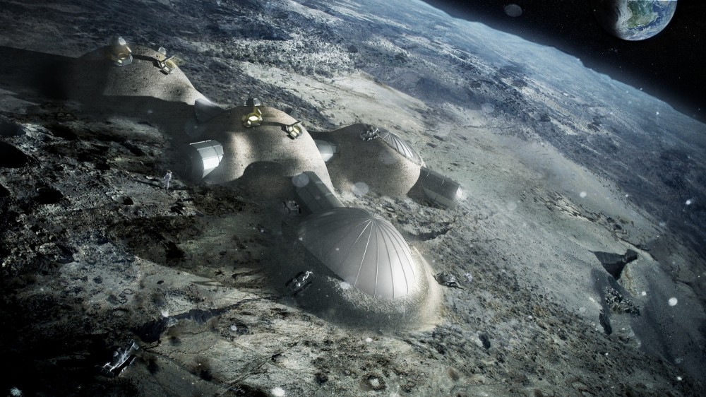 Foster + Partners To 3D Print Structures on the Moon