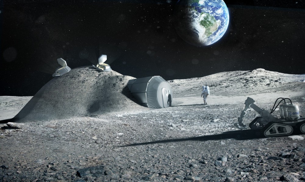 Foster + Partners To 3D Print Structures on the Moon
