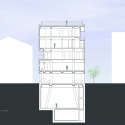The Bricks / Doojin Hwang Architects The Bricks / Doojin Hwang Architects Section