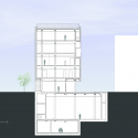 The Bricks / Doojin Hwang Architects The Bricks / Doojin Hwang Architects Section