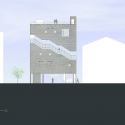 The Bricks / Doojin Hwang Architects The Bricks / Doojin Hwang Architects North Elevation
