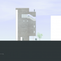 The Bricks / Doojin Hwang Architects The Bricks / Doojin Hwang Architects East Elevation