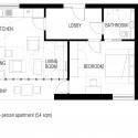 Towers and Flagship Hub Proposal (13) typical apartment floor plan