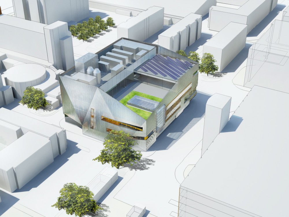 National Graphene Institute Winning Proposal / Jestico + Whiles