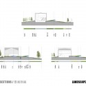 Zhengzhou Airport District Urban Planning EXhibition Centre Proposal (23) Zhengzhou Airport District Urban Planning EXhibition Centre Proposal (23) landscape sections 02