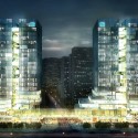Headquarters Building for Small and Medium Enterprises Second Prize Winning Proposal (3) Courtesy of FCHA
