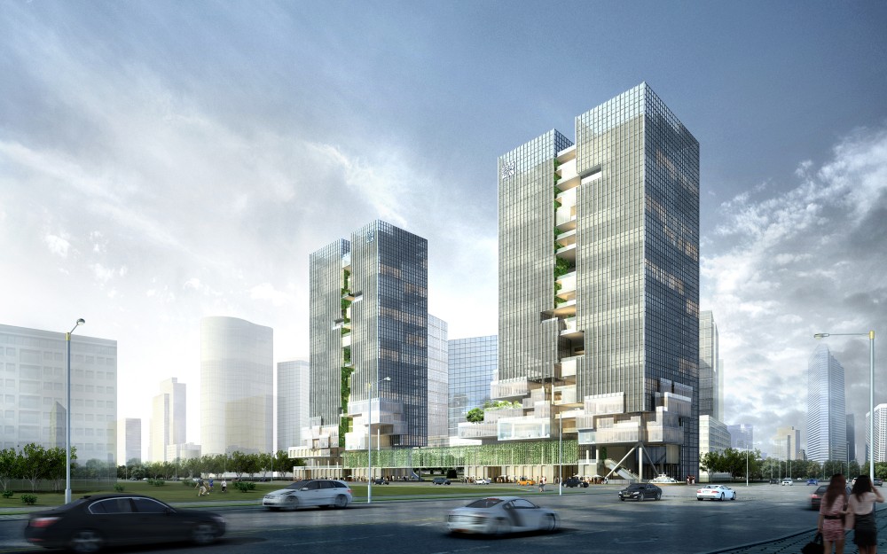 Headquarters Building for Small and Medium Enterprises Second Prize Winning Proposal / FCHA