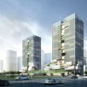 Headquarters Building for Small and Medium Enterprises Second Prize Winning Proposal (2) Courtesy of FCHA