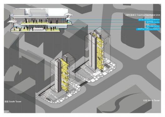 Headquarters Building for Small and Medium Enterprises Second Prize Winning Proposal (8)