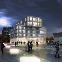 Multi-Functional Headquarters of EDEL AG Competition Entry (2) Multi-Functional Headquarters of EDEL AG Competition Entry (2) Courtesy of Barcode Architects