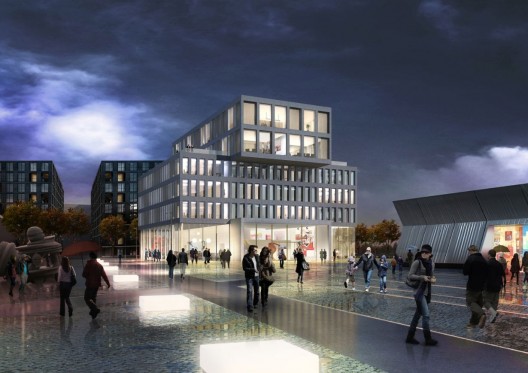 Multi-Functional Headquarters of EDEL AG Competition Entry (2)