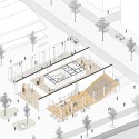 Multi-Functional Headquarters of EDEL AG Competition Entry (9) Multi-Functional Headquarters of EDEL AG Competition Entry (9) gallery axonometric