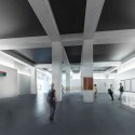 New National Contemporary Art Storage of Korea Competition Entry (3) temporary gallery spaces