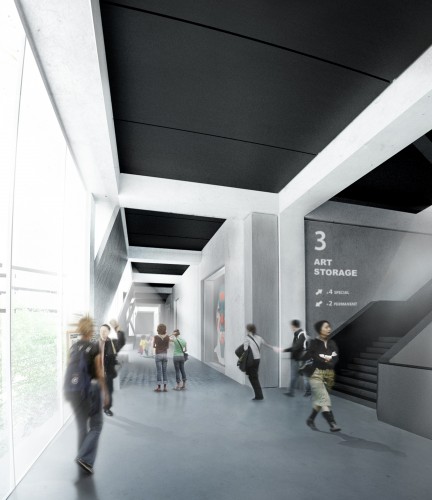 New National Contemporary Art Storage of Korea Competition Entry (4)