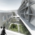 New National Contemporary Art Storage of Korea Competition Entry (2) enclosed garden