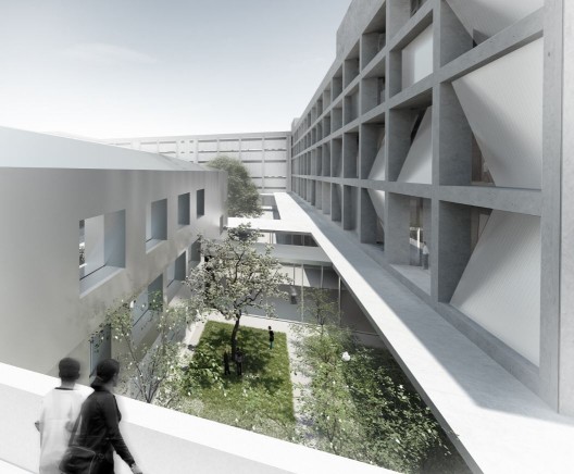 New National Contemporary Art Storage of Korea Competition Entry (2)