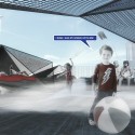 'Haze' Pavilion Proposal (5) 'Haze' Pavilion Proposal (5) beach / Courtesy of Salon2